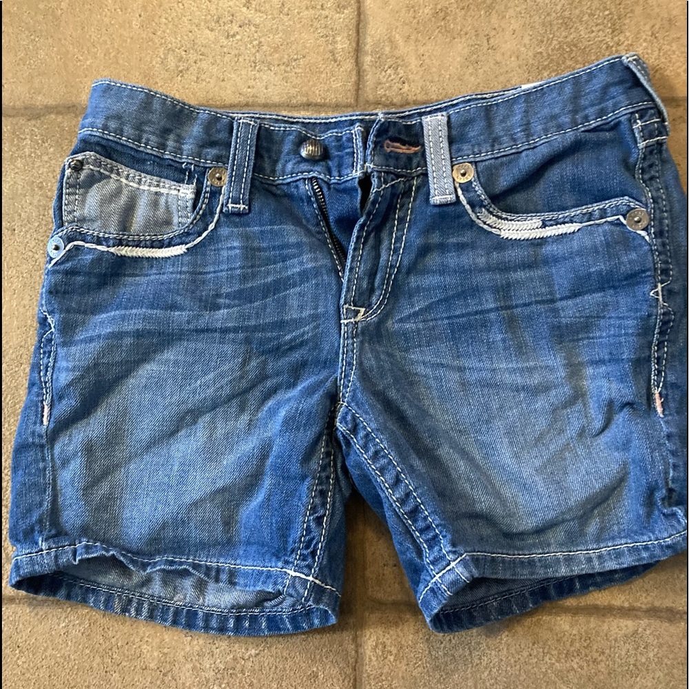 ariat boyfriend denim shorts